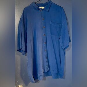 Tommy Bahama 100% Silk Casual Shirt. XXL